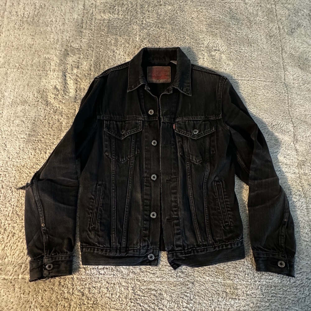 Levi's Distressed Trucker Jacket